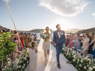 J & D wedding in Mykonos